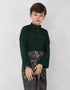 KIDS BAJU MELAYU AQSAD S/FIT (EMERALD GREEN)